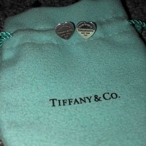 Tiffany heart earrings
